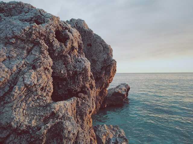 Rock and sea